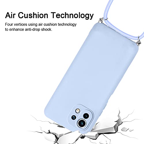 Pnakqil cordino Collana Cover per Xiaomi Mi 11