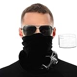 Mehrzweck: Tragen Sie diese Skimaske alleine oder mit Helm.