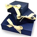 🌟 KINDERLEICHTER AUFBAU: die Verpackungen sind bereits vorgefalzt und sind somit sehr schnell und einfach zu falten, auch die Öffnungen für die Schleifen sind bereits vorgestanzt - Schnell und schick!