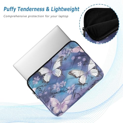 Funda para portátil 13-14 pulgadas diseño mariposas impermeable miniatura 5