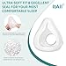 Replacement Cushion Set (S) for Airfit F20 with Headgear & Frame, Comfortable Fit & Reliable Seal (No Elbow), ItAll Supplies for CPAP Users (Small)