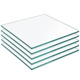 Zusätzliche Glasböden für GLASFIT Vitrine 40 cm, 36 x 36 x 0,5 cm, 5 mm ESG-Sicherheitsglas, inklusive Halterungen, 5 Stück