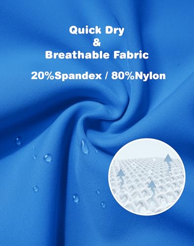 Image of MAGNIVIT Men's Swimwear Swimsuits Solid Basic Long Swim Sport Trunks Board Shorts with Pockets
