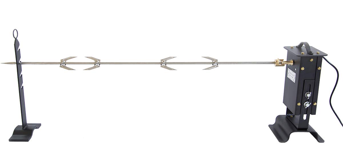 GA20H GIRARROSTO ELETTRICO 1 SPIEDO ALTEZZA REG.CON GIUNTO CARDANICO-100 CM
