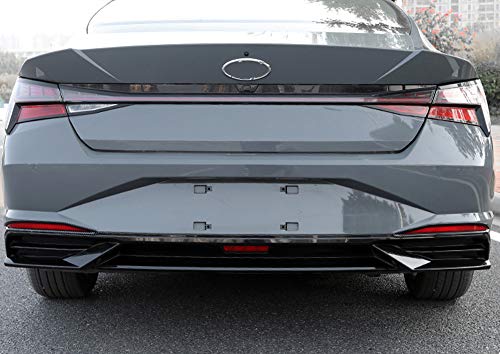 ITrims 2020 2021 para Hyundai Elantra, acessórios de farol de neblina, acabamento de tampa de substi
