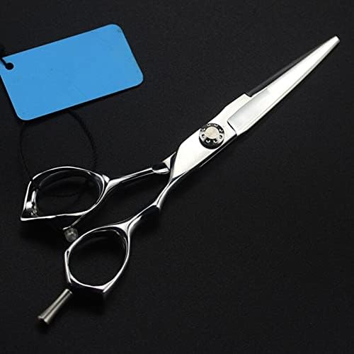 Hair Cutting, 6 Inch Professional Japan 440c Ice Calcination Cutting Barber Haircut Thinning Hairdressing Set Hair Cutting Tools