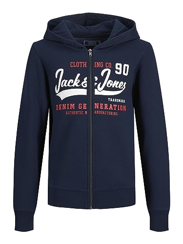 BLIBUNALA Kapuzenpullover Für Jungen - Streetwear Hoodie Mit Reißverschluss Als Übergangsjacke