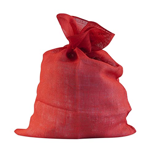 Windhager Saco de Yute Multifuncional, protección Invernal para Plantas en macetas y macetas, Rojo, 70 x 100 cm, 06070