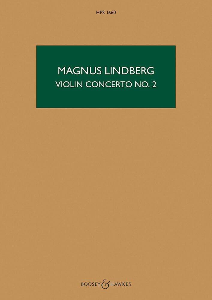 Violin Concerto No. 2: HPS 1660. Violine und Orchester. Studienpartitur. (Hawkes Pocket Scores, HPS 1660)