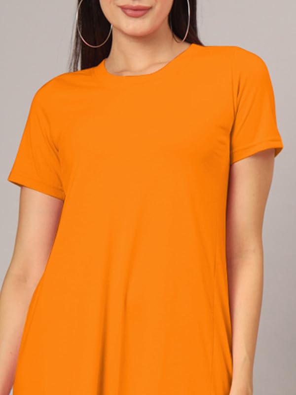 Image of Women's A-Line Cotton Midi Dress