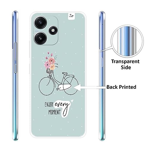 Image of Looy Mobile Cover for Xiaomi Redmi 12 5G Mobile Back Cover - Case for Xiaomi Redmi 12 Mobile Phone (Cycle)