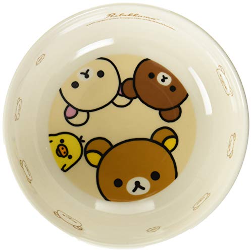 「 リラックマ 」 ハッピーライフ ラーメン丼 直径14.5cm 子供用 食器 白 362105