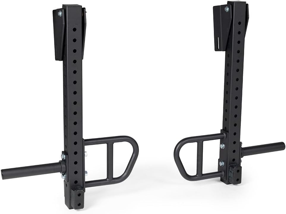 - X-3 Series Adjustable Lever Arms, 600 LB Per Arm, Pin-On Power Rack Attachment for Full-Body Strength Training, Upper & Lower Body Workouts