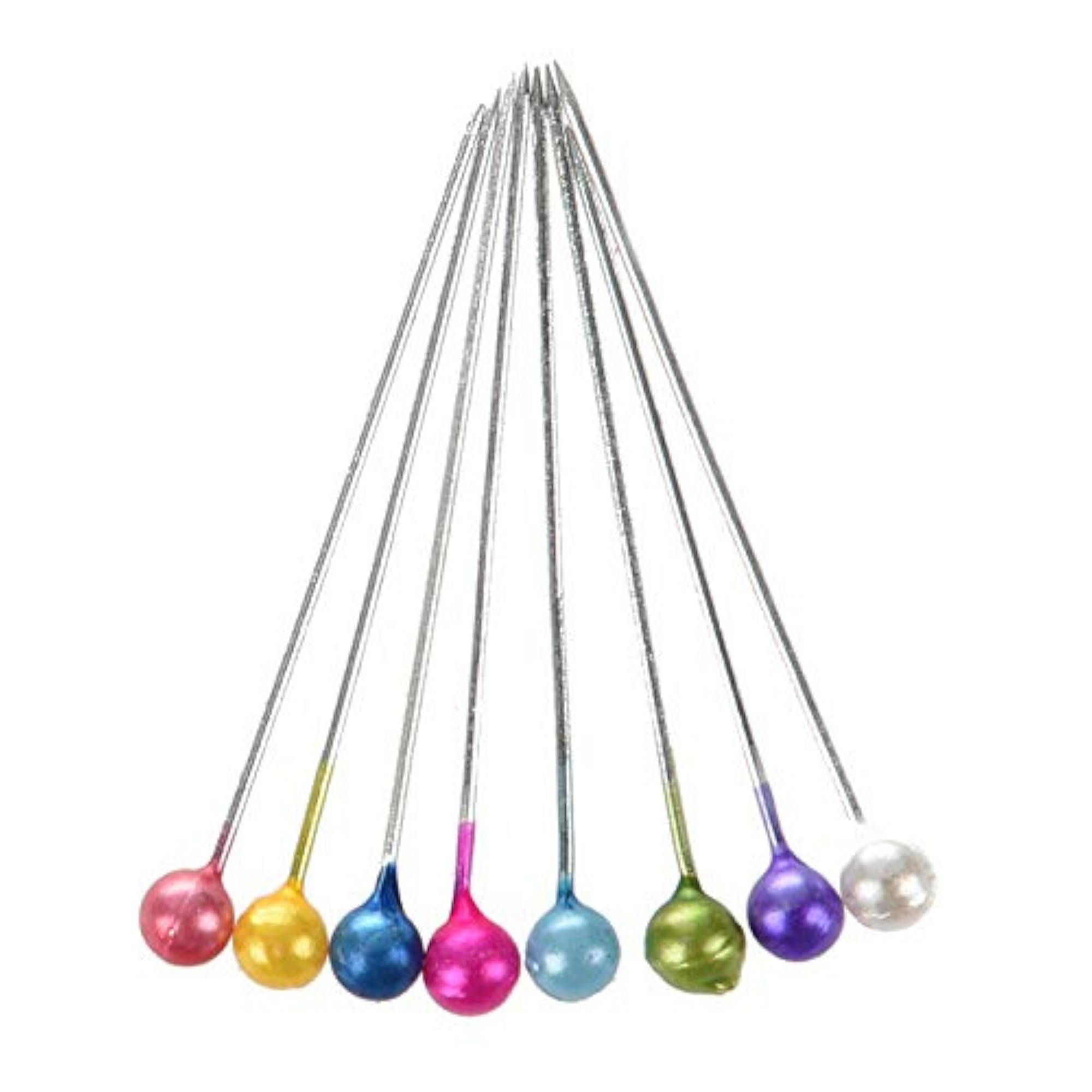 480 Pcs 37mm Length Ball Head Straight Pins