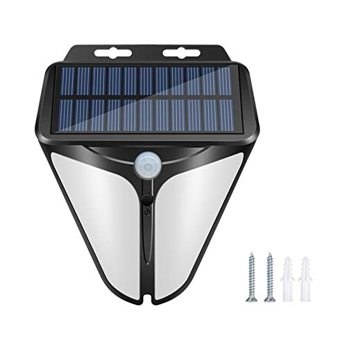 Solar Security Light Alarm, Houseen Waterproof PIR LED Motion Sensor Flashing Light Within Battery,Atuomatic Warning 129 db Loud Alarm Strobe Light for Home,Farm,Barn,Villa,Yard,Hacienda,Factory