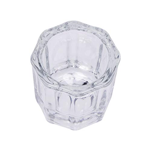 Vasos para Nail Art de Acrílico y Vidrio, 2 Piezas miniatura 2