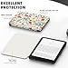 Famavala Case for 7“ Amazon Kindle Paperwhite/Signature Edition (12th Generation, 2024 Release) and Kindle Colorsoft Signature Edition (1st Gen),Shell Cover with Auto Wake/Sleep (Blossoms)