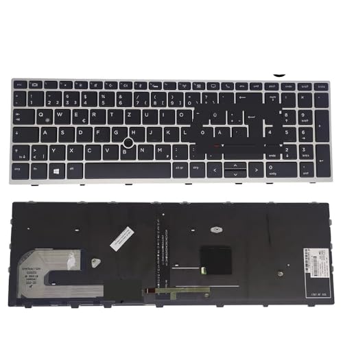 nK[AhCcAXCXAf}[ÑobNCgtL[{[hAHP EliteBook 855 850 G5 G6AZBook 15u g5 g6 HPM17B7 EU m[gubNL[{[hp(German Light)