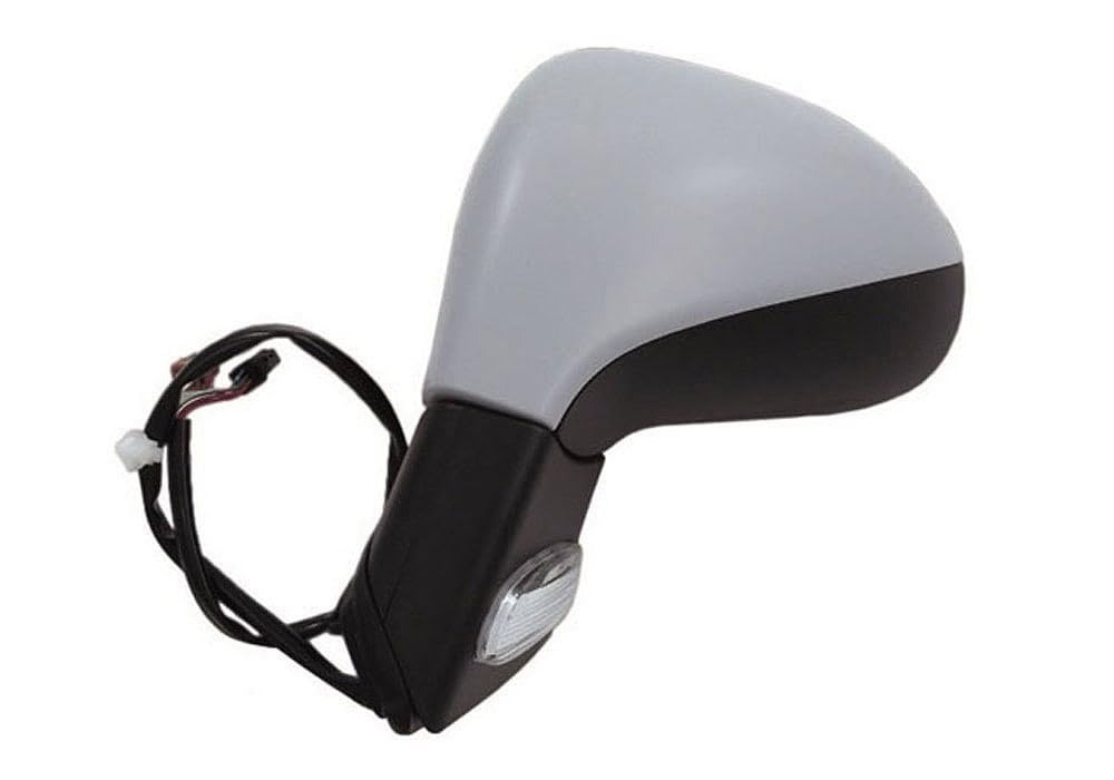 Alkar 6139284 Outside Complete Electrically Foldable/Electric Heated Primed Convex Mirror with Blinker