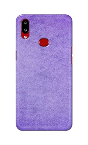 Image of Plain Purple Hard Back Case Cover for Samsung Galaxy A10s / Samsung M01s, SM-A107F / DS, SM-A107M / DS Back Cover -(J5) VNS2226