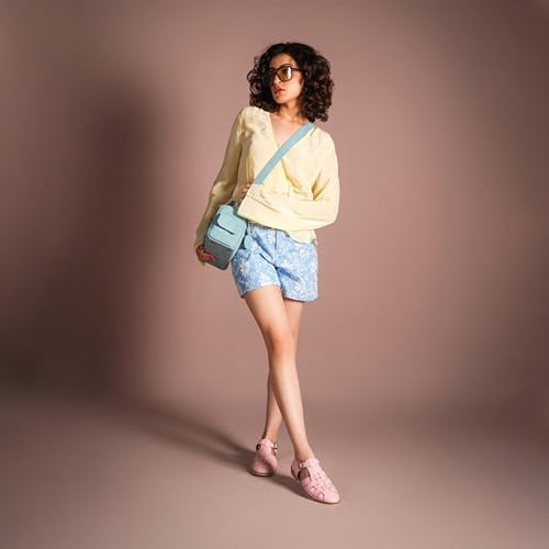 Image of Theater Tourist Woven Sandals for Women | Closed-Toe Fisherman Style | Adjustable Buckle Strap | Casual Everyday Flats