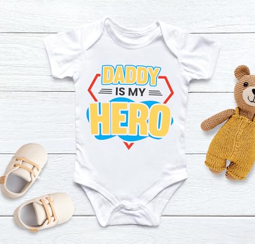 Image of Lillypupp Cotton Body Suit For New Born Baby Boy Girl Made To Express Love For Fathers /Daddies. Half Sleeves Romper Bodysuit Clothes For Infant Toddler Boys Girls.