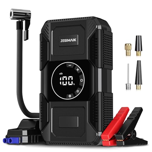 Amazon | JESIMAIK ジャンプスターター U30 空気入れ付き 15000mAh
