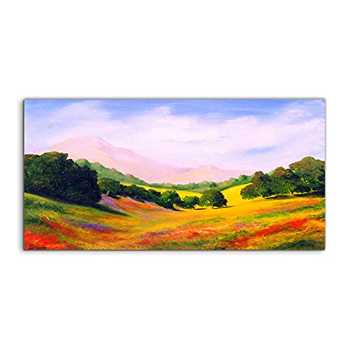 Tableau en verre trempé Coloray 120x60cm pour mur sans éclat