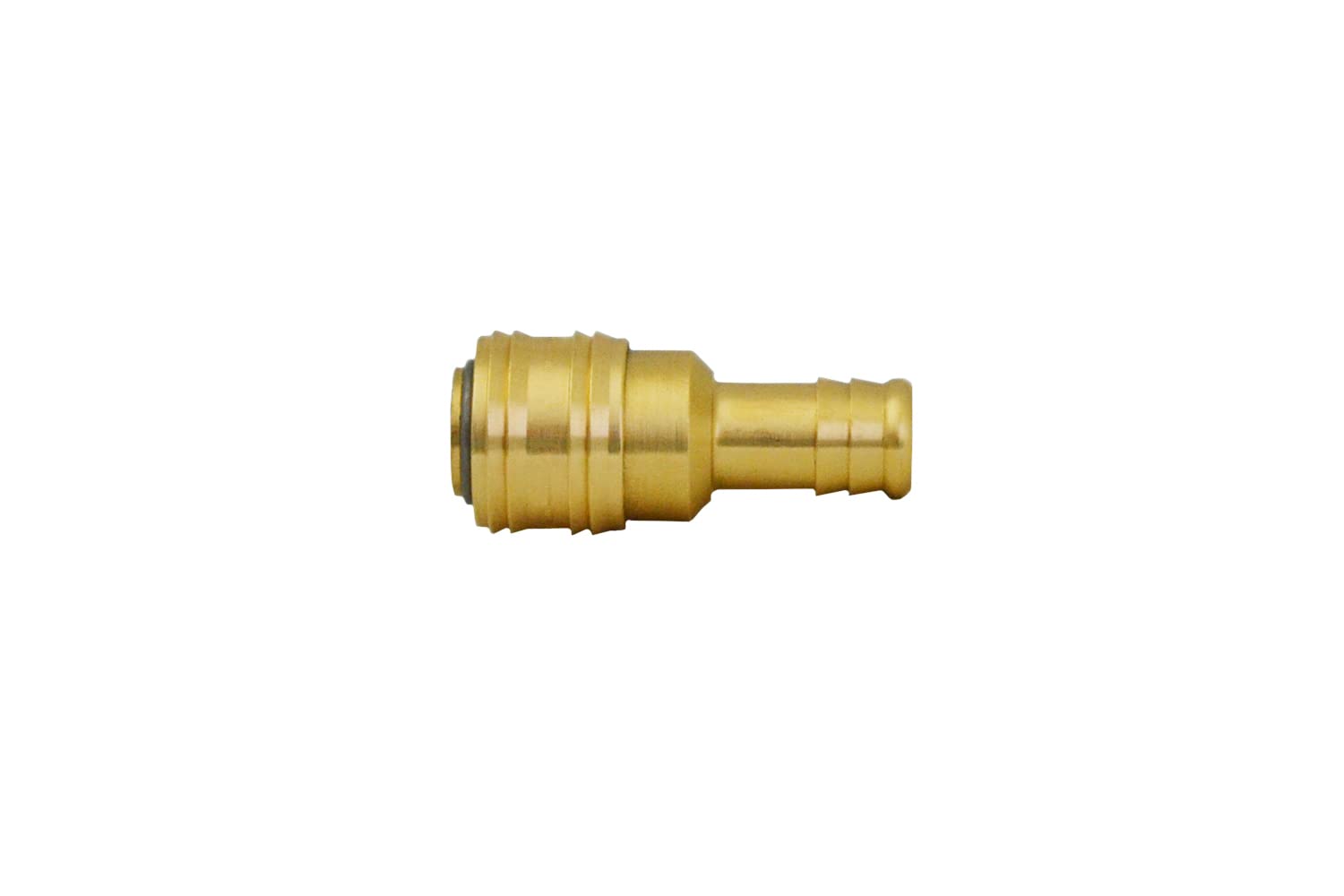 1/2/5/10 Stecker mit Druckluftkupplung Messing Schnellkupplung mit Schlauchtülle 13mm Ventilsteckdose (10)