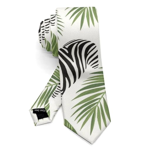 Men Teen Youth Skinny Necktie - 3D Printed Paisley Tie for Casual & Formal3