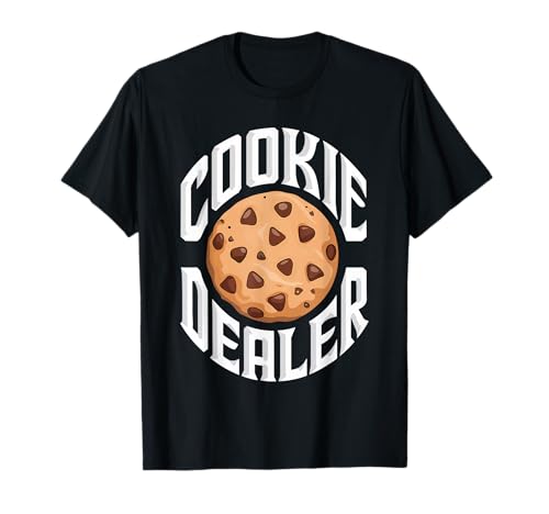 Cookie Dealer Shirt Funny Kids Men Women Cookie Baking Crew T-Shirt