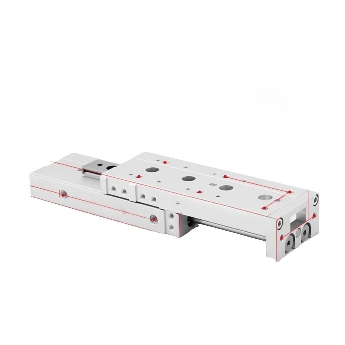 Cylindre pneumatique MXS20 table coulissante pour stopper les vibrations