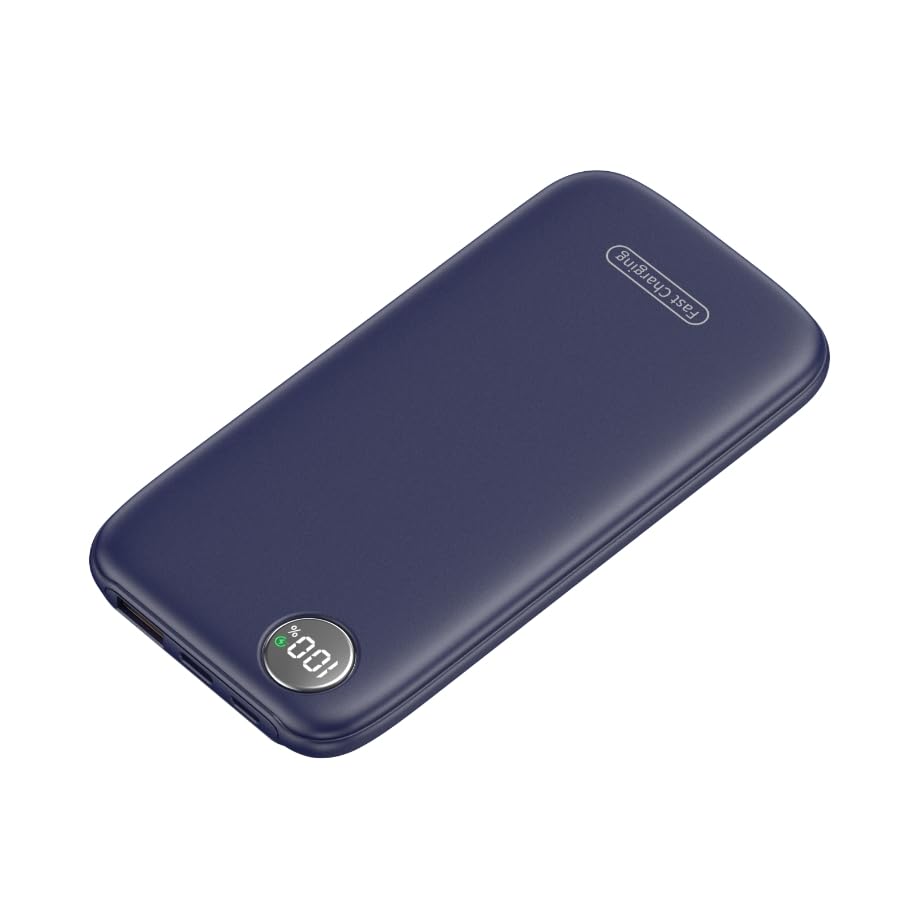 Power Bank, Ultra Slim 10000mAh 22.5W Bateria Externa Carga Rapid...