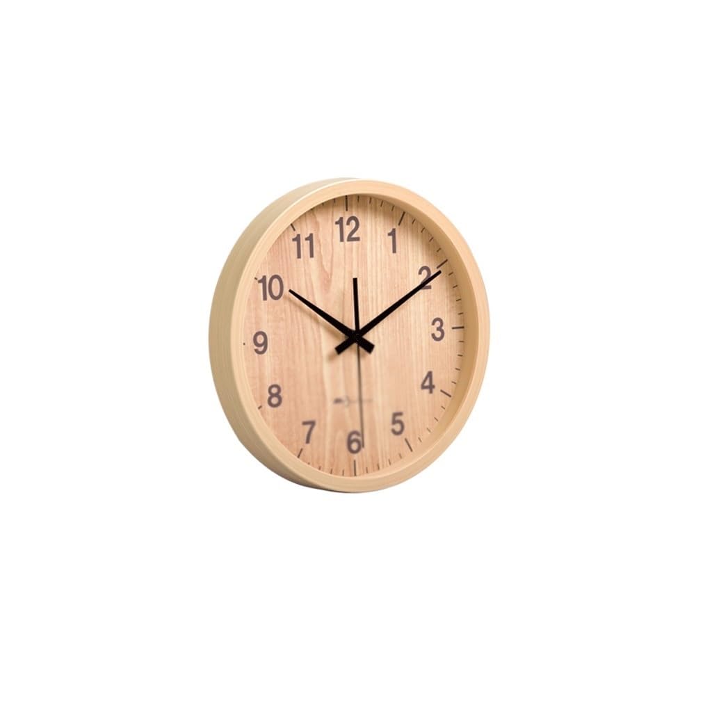Eines A Silent Decorative Wall Clock Silent Clock Quartz Wall Clock Wooden Clock Bedroom Round Modern Easy To Read