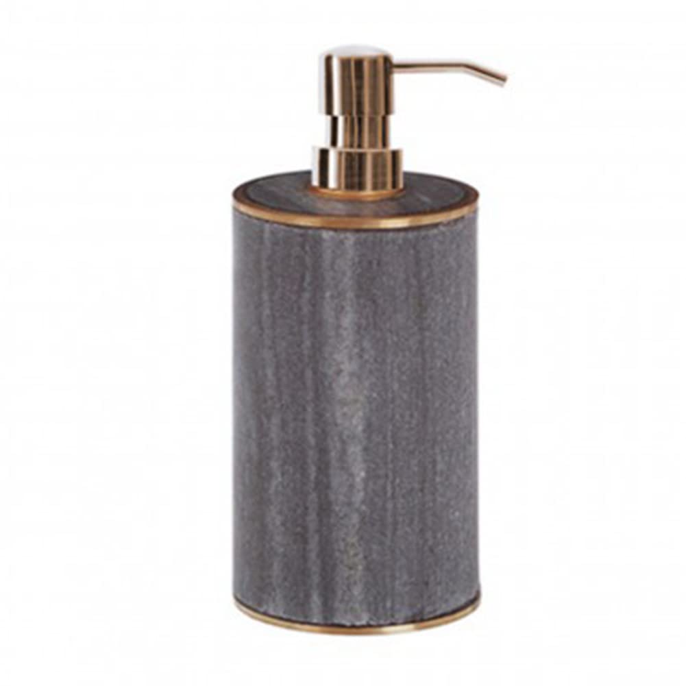 Orsina Grey Marble And Gold Finish Moisturizer Dispenser from B&Q