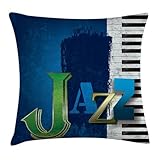 Ambesonne Jazz Music...image