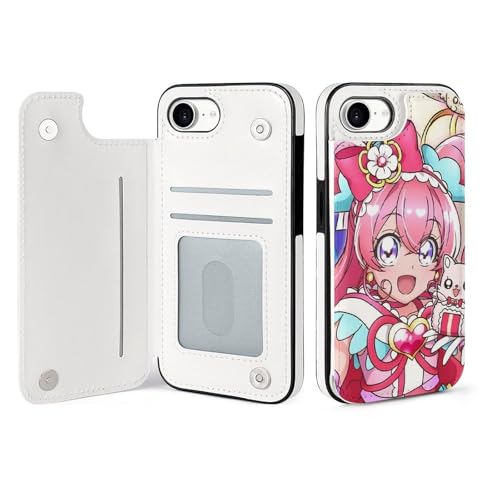 BxtnPRSVV Aj ߂gѓdbP[X iPhone 16/16plus/16 Pro/16 Pro MaxΉ 蒠^  Aj LN^[ vg Gǂ ϏՌ  X}zP[X iPhone 16 SE4