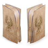 Head Case Designs Licenza Ufficiale EA Bioware Dragon Age Grey Wardens Distressed Heraldry Vinile Frontalino Sticker Gaming Pelle Adesivo Compatibile con Sony Playstation 5 PS5 Disc Edition Console