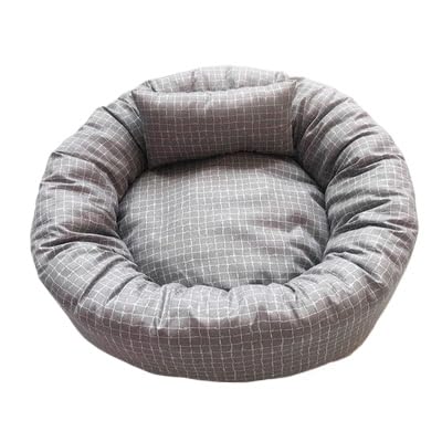 Movni 四季通用ペットベッド 萌ペット動物形状 シンプルカワイイスタイル 犬猫兼用 折りたたみ可能で柔らか快適 ペット用寝具