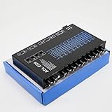9 Band Graphic Equalizer Digital Car Audio Full Range Car Amplifier Equalizer with Adjustable Filter ADL-EQ9