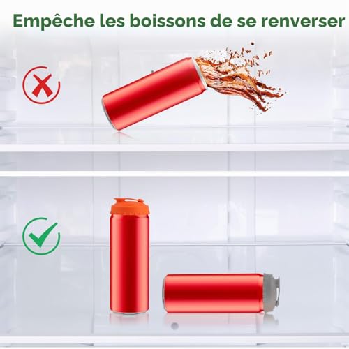 18 Pièces Bouchon Canette Soda Couvercle Silicone Alimentaire Réutilisables – vue 6
