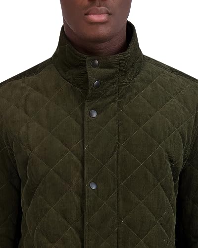 Image of Cole Haan Men's Stand Collar Quilted Jacket