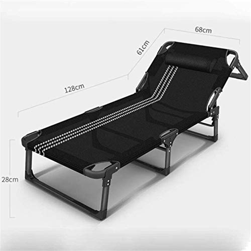 Chaises de camping légères et lit pliant réglable multifonction - 3