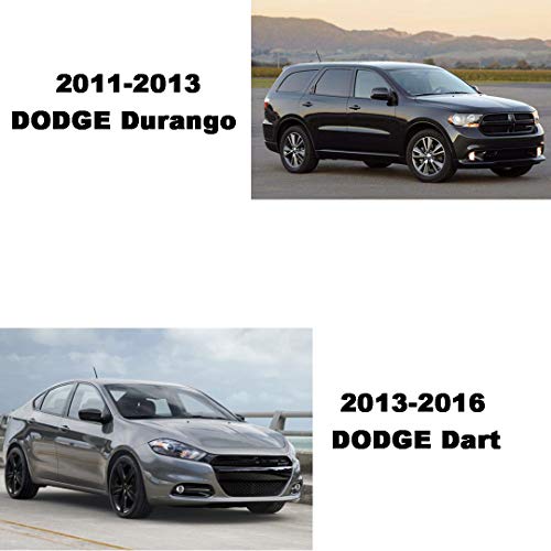 68297936Aa Short Radio Antenna Compatible With Dodge Jeep Chrysler Fiat Select Models Antenna Mast, Car Wash Safe, Good Reception Antenna, Direct Replacement Flexible 7 Inch Rubber Antenna, 5091100Ab #TOP4