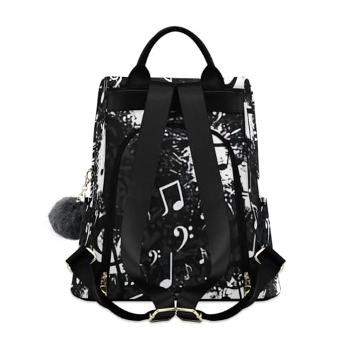 Mochila para mujer a la moda con cierre de seguridad posterior anticaídas 2