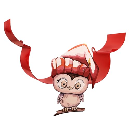 DOITOOL おしゃれで可愛い猫頭鷹トイレットペーパーホルダー 鉄製耐久性バスルームティッシュ収納ラック 多用途ポータブルトイレ紙ロール