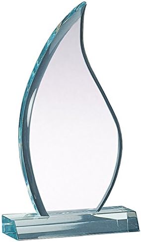 SHOP AWARDS AND GIFTS Acrylic Flame Trophy Award Personalized, Customizable Engraved Work Business Corporate Prizes,
