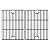 Grill Grates for Nexgrill Home Depot 720-0830H 720-0783E 720-0670C, 17 Inch Cast Iron Replacement Parts for Nexgrill 720-0888 720-0888N Charbroil 463241113 463446015 720-0670D, Master Forge 1010037
