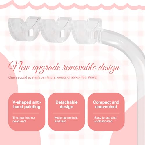 Strumento per timbri delle ciglia, 6 Pcs Timbri