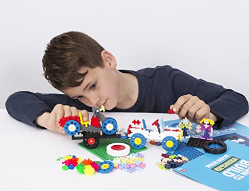 Plus Plus - Coffre découverte Jeu de Construction - 4000 pièces et Roues GO! - PP3903